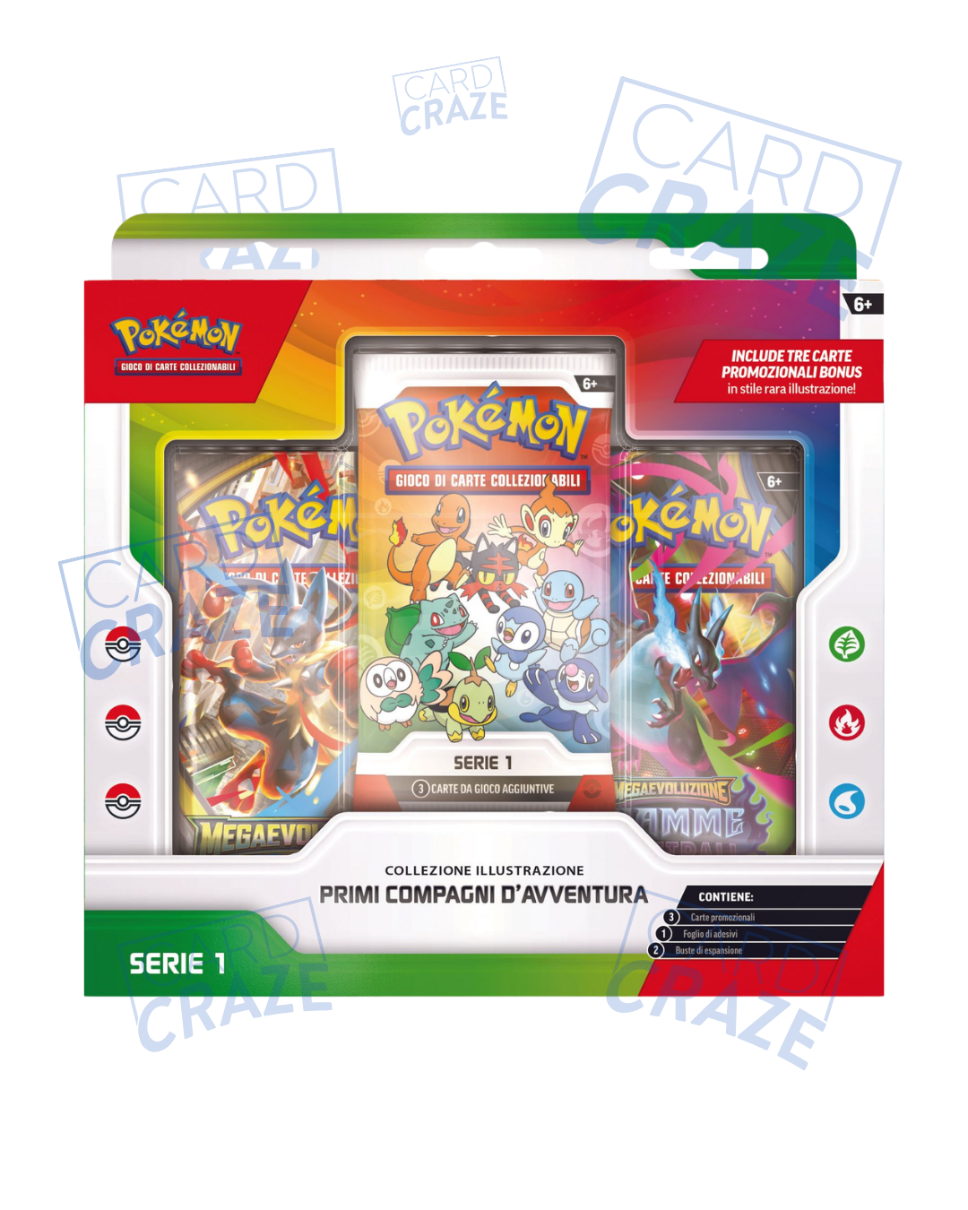 COLLEZIONE PRIMI COMPAGNI D'AVVENTURA - POKéMON ITA