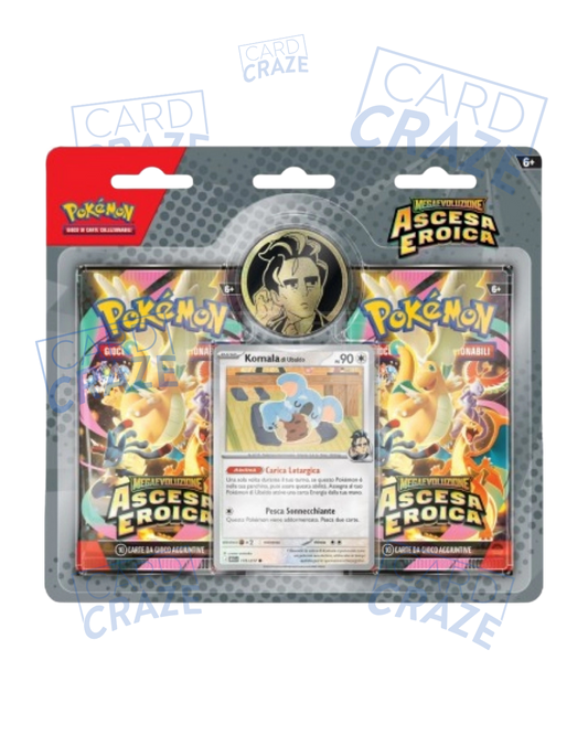 Blister Ubaldo Megaevoluzione - Ascesa Eroica