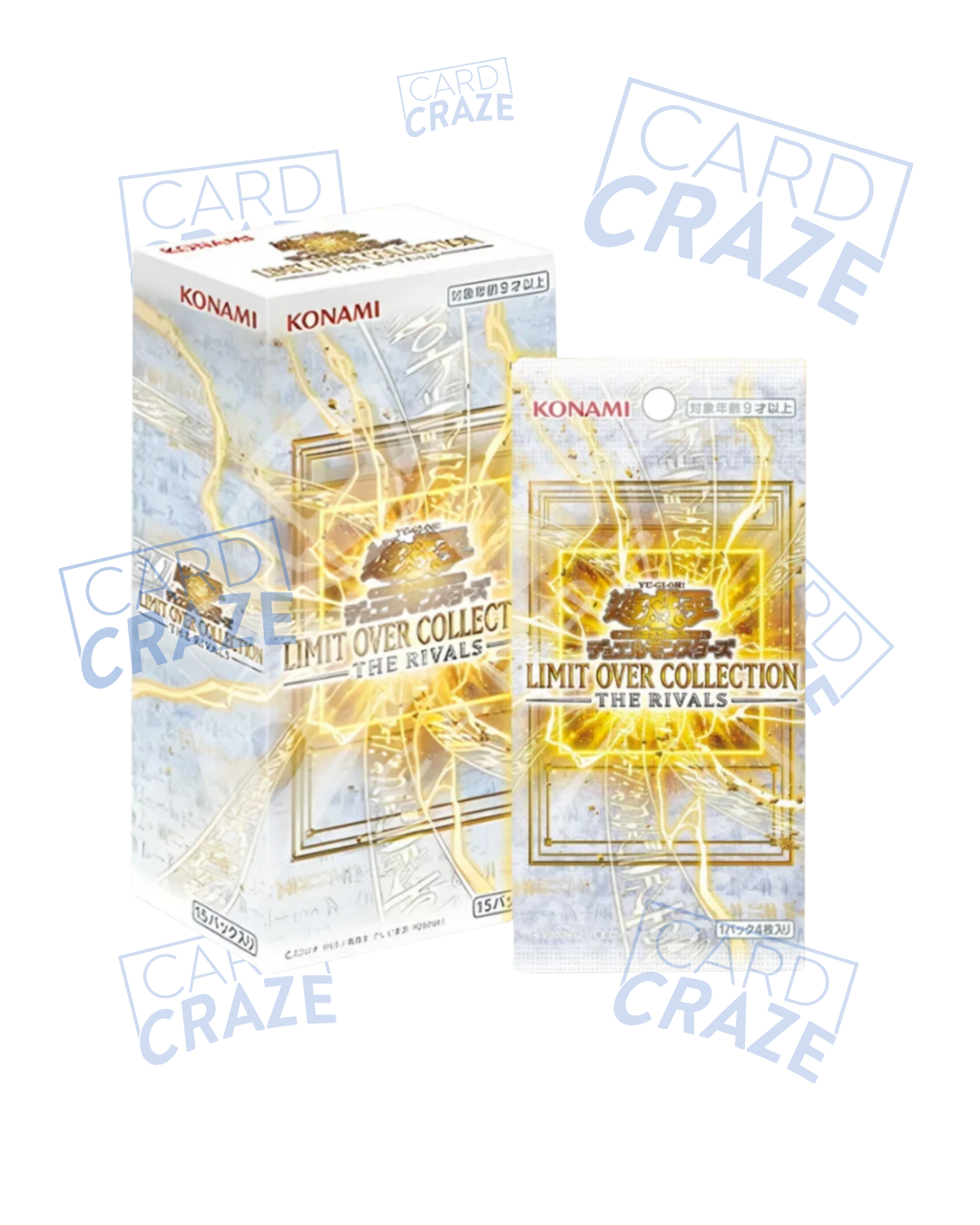 Limit Over Collection - The Rivals YU-GI-OH! – BOX JAP (15 buste)