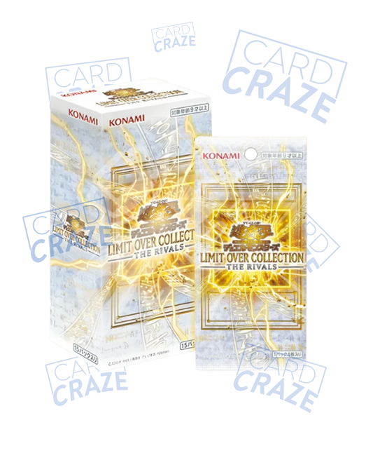 Limit Over Collection - The Rivals YU-GI-OH! – BOX JAP (15 buste)